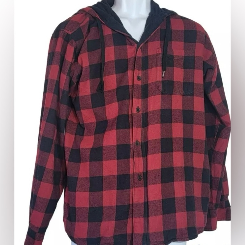 Men’s Red Head Hooded Jacket XL